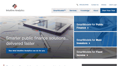 Desktop Screenshot of intuitive-analytics.com